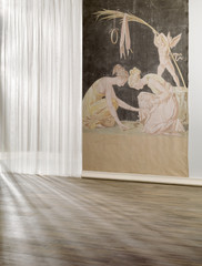 Ambiente con affresco