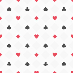 Vector casino seamless pattern.