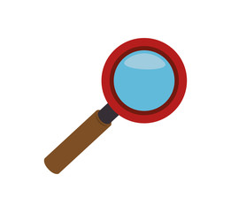 search magnifying glass icon vector illustration design