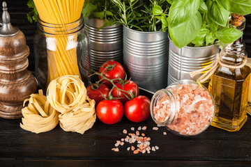 Italian food ingredients