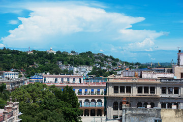 Fototapeta na wymiar Havanna, Blick auf die Hauptstadt in Kuba