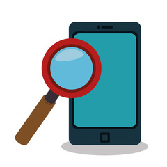 smartphone technology portable icon vector illustration design