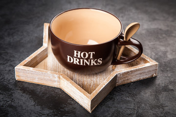 Cup of hot chocolate