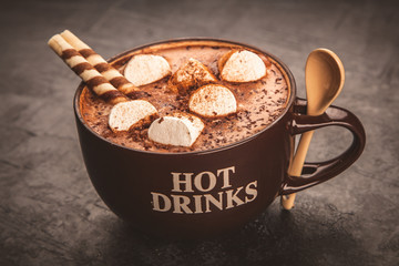 Cup of hot chocolate