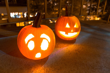Fototapeta premium Halloween Pumpkins