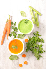 Obraz na płótnie Canvas vegetable soup