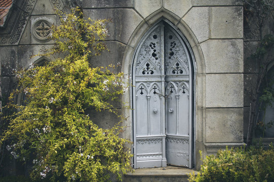 church door