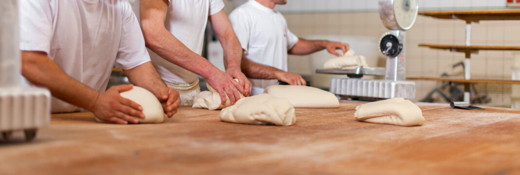 People Working In A Bakery