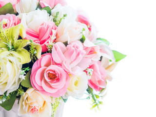 Beautiful flowers background for decorated