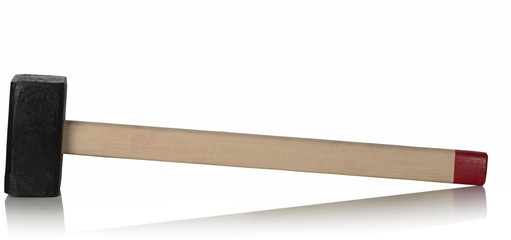 hammer on white background