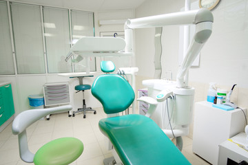 Obraz na płótnie Canvas Interior of a stomatologic office
