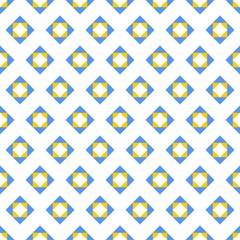 Abstract flat geometric pattern seamless