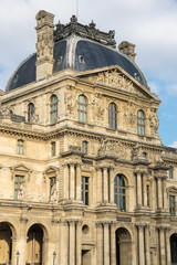 Fototapeta na wymiar Louvre in Paris, France