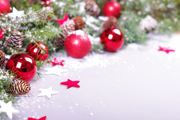 Naklejka na ściany i meble weihnachtlicher Hintergrund