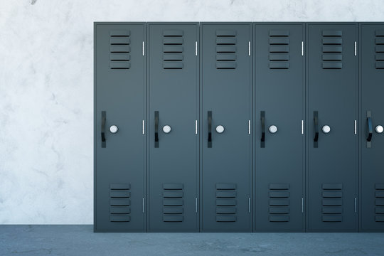 Grey lockers