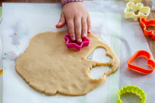 Cooking christmas cookies