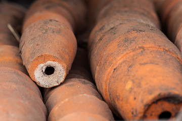 Old Terracotta Pots