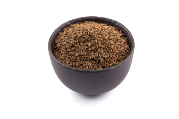 Caraway seeds in bowl