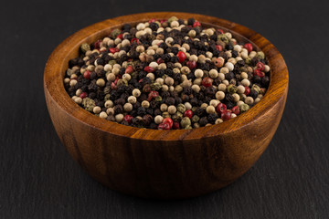 bowl of various pepper
