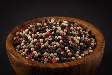 bowl of various pepper