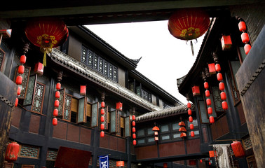 Ancient Jinli Street Chengdu Sichuan China