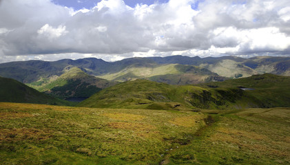 Naklejka premium The fells of Hartsop
