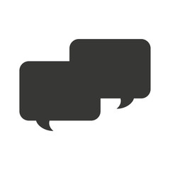 speech bubble message line icon vector illustration design
