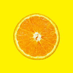 Colorful background with fresh citrus fruit