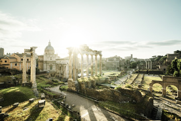 Obraz na płótnie Canvas Roman Forum in Rome, Italy