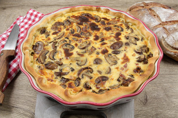 quiche aux champignons 24102016