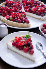 Homemade Berry tart