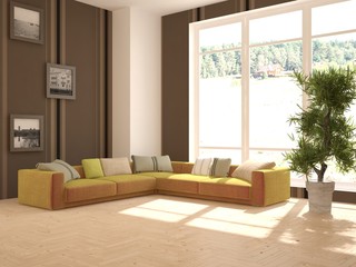 White interior