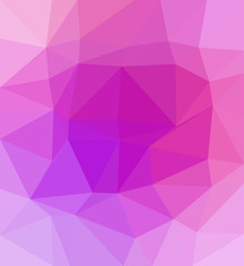 Purple color geometric rumpled background. Low poly style gradient illustration. Graphic background