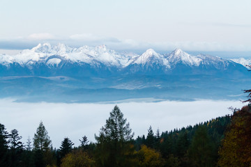 Widok na Tatry