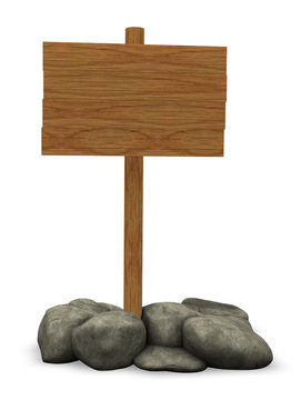 holzschild
