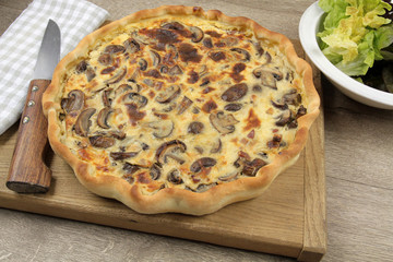 quiche aux champignons 24102016
