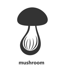 Mushroom icon logo
