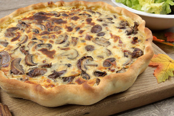 quiche aux champignons 24102016