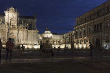 Cathedral of Lecce. Puglia.dng