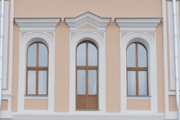 Window in the old town building
