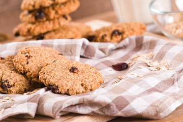 Oatmeal cookies. 