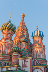 Fototapeta na wymiar St. Basil's Cathedral on Red square in Moscow, Russia
