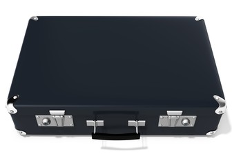 3d black briefcase