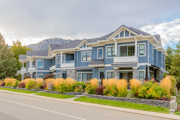 A very neat and colorful home with gorgeous outdoor landscape in suburbs of Vancouver, Canada