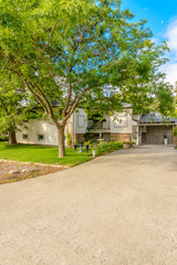 A very neat and colorful home with gorgeous outdoor landscape in suburbs of Vancouver, Canada
