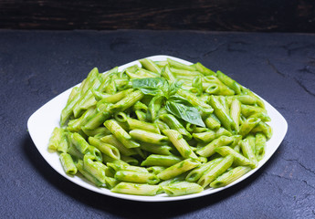 pasta with spinach