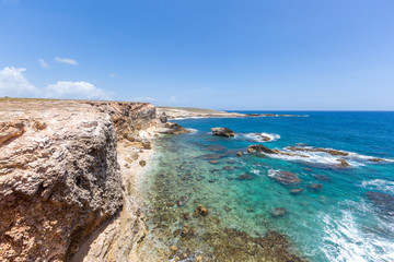 Fototapeta premium Tintamarre Island in Saint Martin