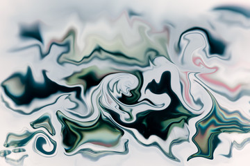Oil on Water Abstract