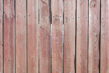 old wall of wooden planks