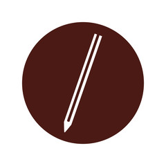 pencil school supply isolated icon vector illustration design